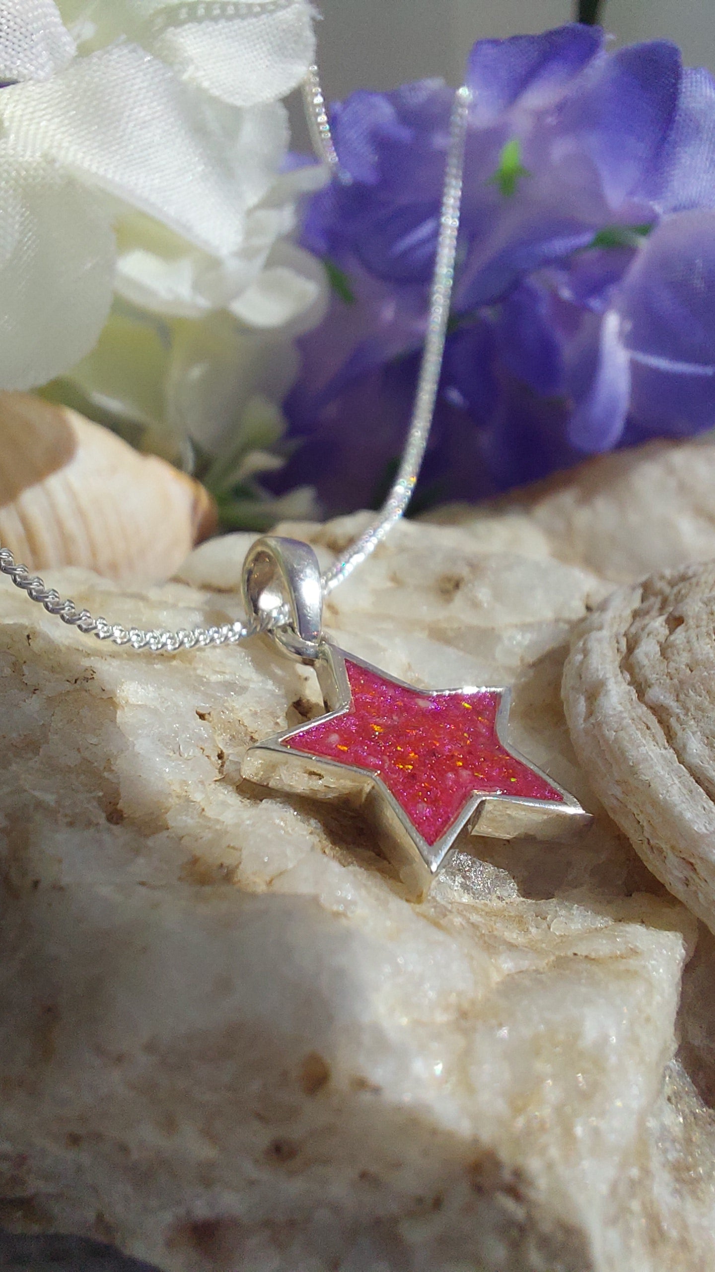 Star Pendant in 925 Sterling Silver image 2