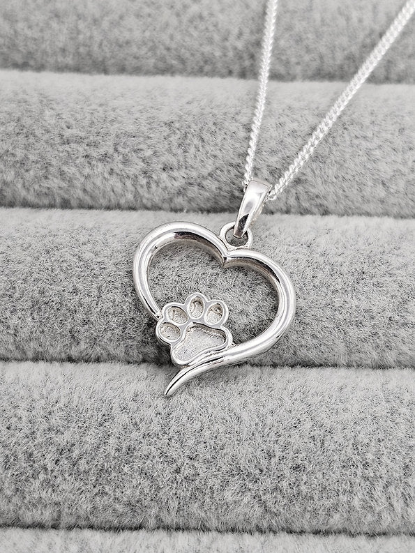 Eos Pendant - 925 Silver Memorial Necklace w/ Inclusions