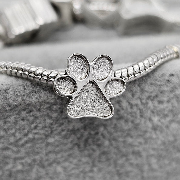 Noor Charm - 925 Silver Memorial Charm w/ Inclusions