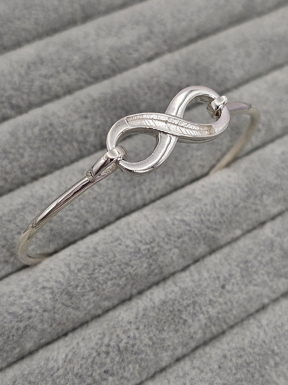 Asteria Bangle - 925 Silver Memorial Bangle w/ Inclusions