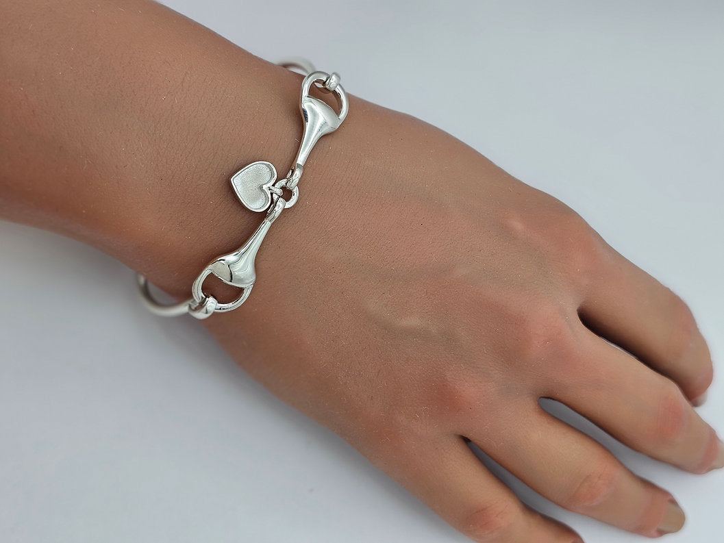 Arion Bangle - 925 Silver Memorial Bangle w/ Inclusions