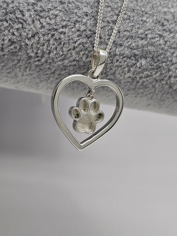 Noctis Pendant - 925 Silver Memorial Necklace w/ Inclusions