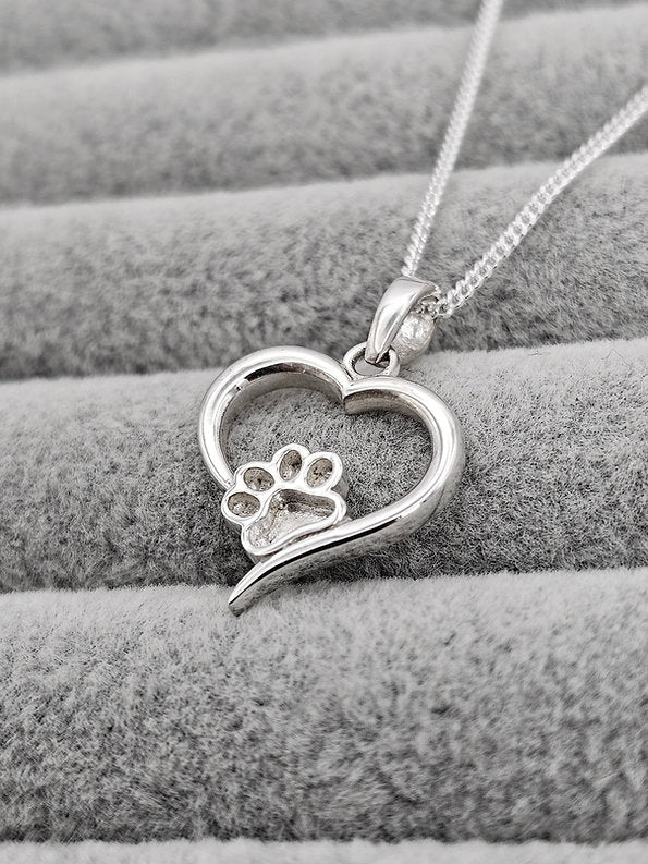 Eos Pendant - 925 Silver Memorial Necklace w/ Inclusions