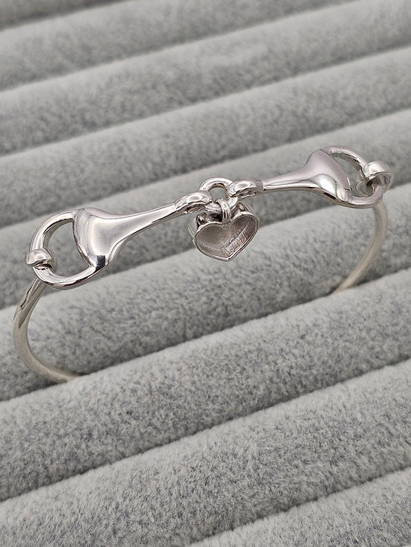 Arion Bangle - 925 Silver Memorial Bangle w/ Inclusions