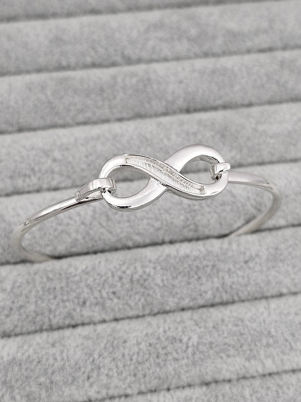 Asteria Bangle - 925 Silver Memorial Bangle w/ Inclusions