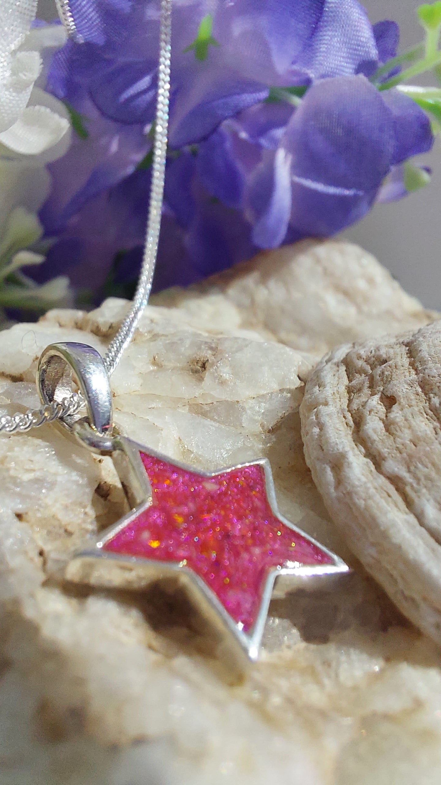 Star Pendant in 925 Sterling Silver image 4