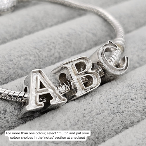 Vela Charm - 925 Silver Memorial Charm w/ Inclusions