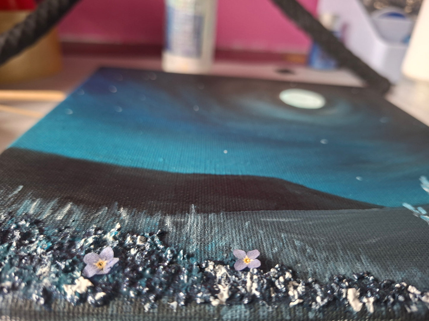 Starlit Sky and Ashes Art