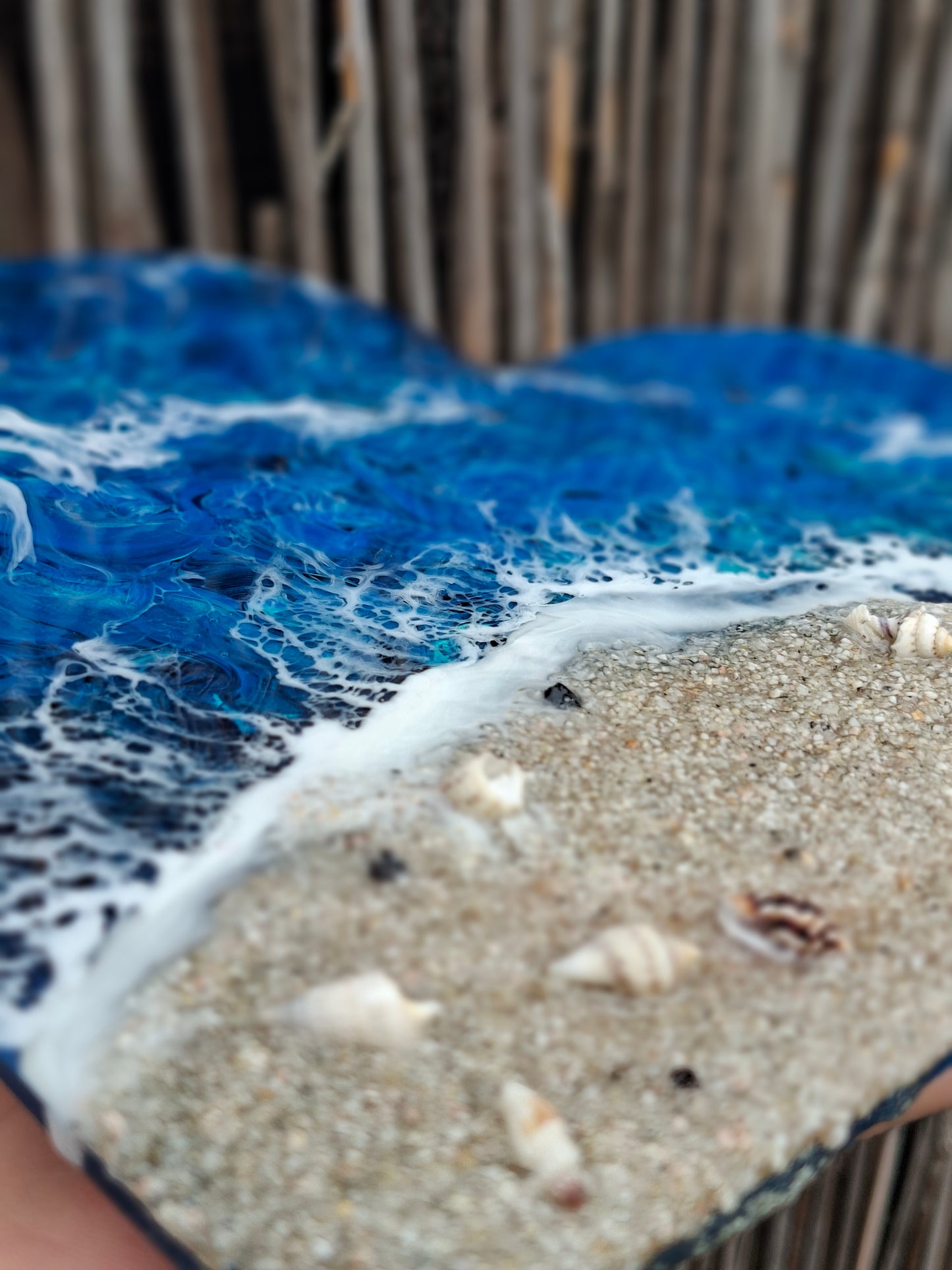Ocean and Ashes Beach Art