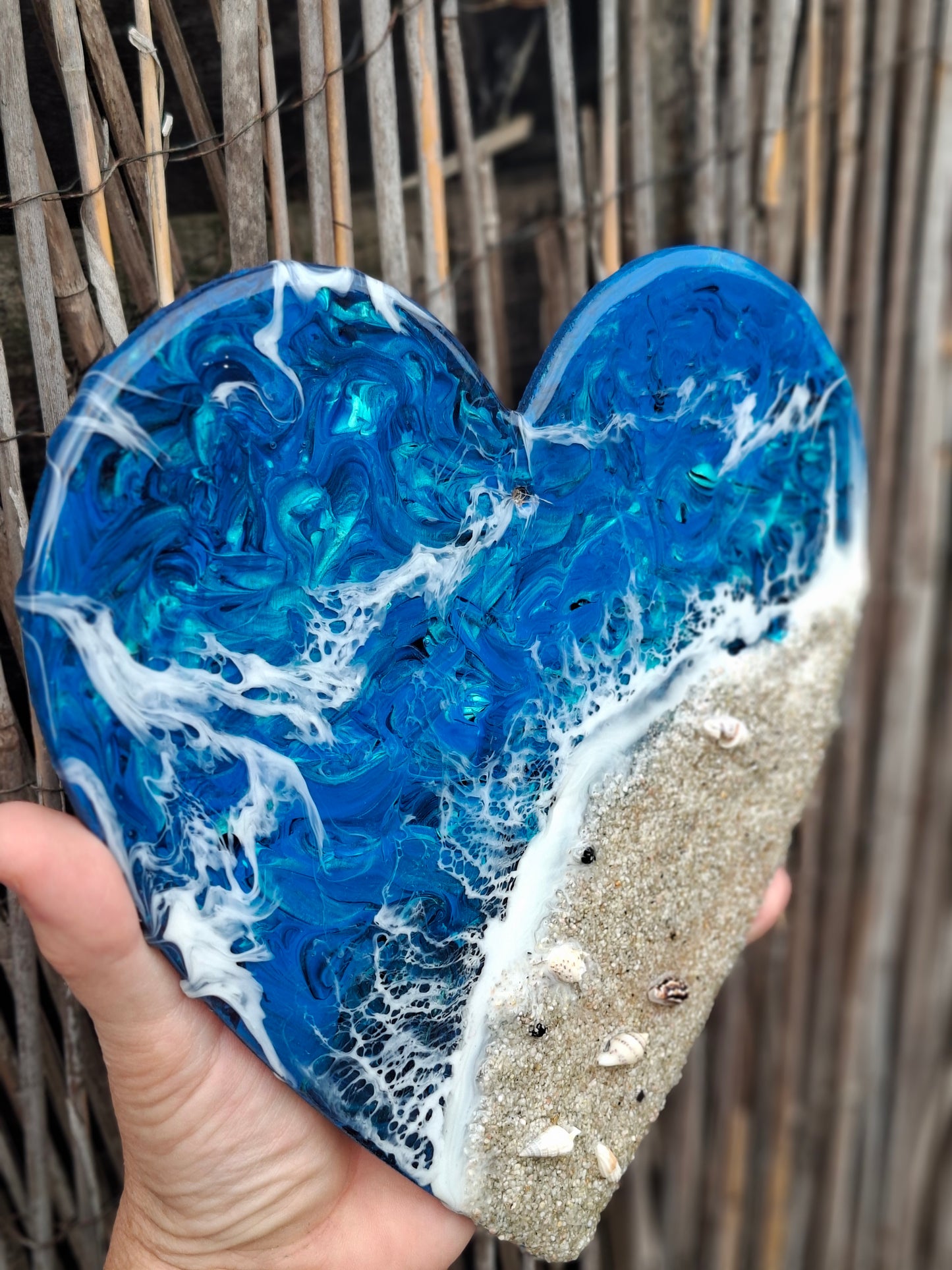 Ocean and Ashes Beach Art