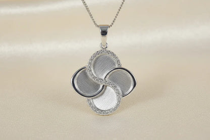 Double Infinity Memorial Pendant, Memorial Necklace with Ashes / Hair or Fur.