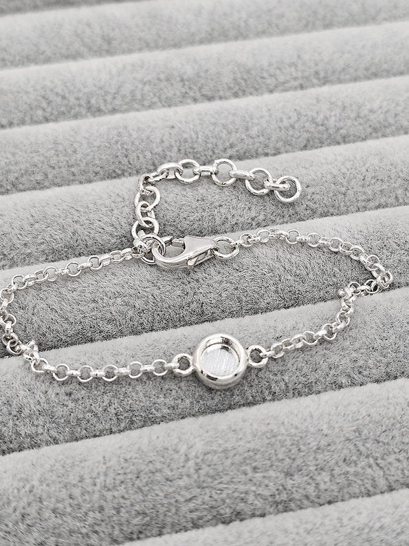 Aquila - 925 Silver Memorial Bracelet w/ Inclusions