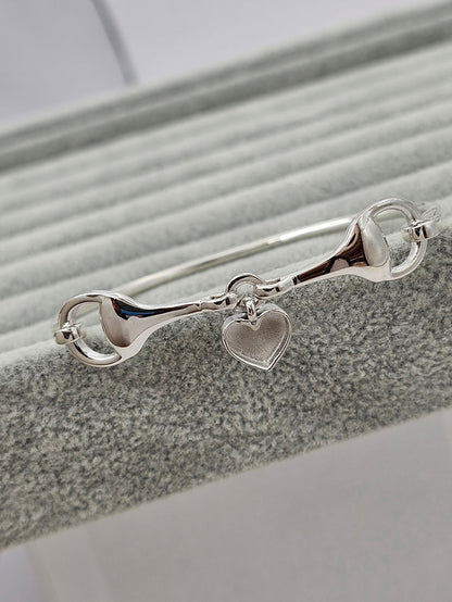 Arion Bangle - 925 Silver Memorial Bangle w/ Inclusions