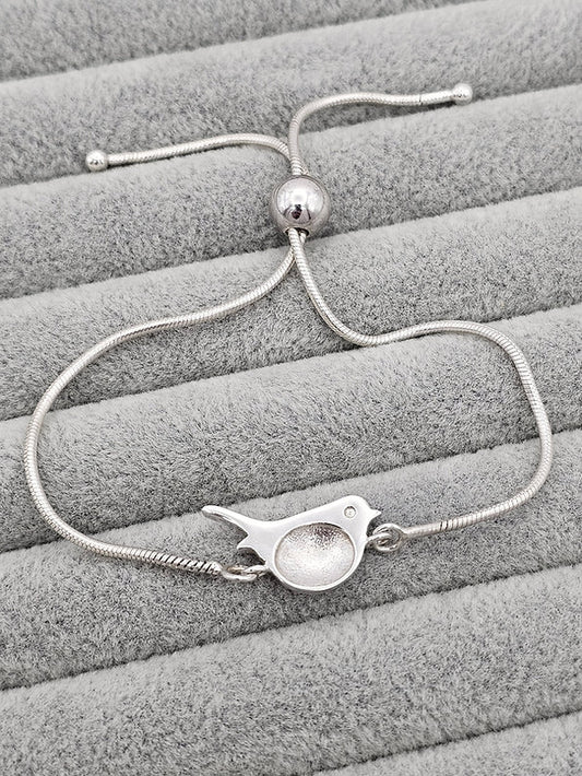 Noctis Bracelet - 925 Silver Memorial Bracelet w/ Inclusions