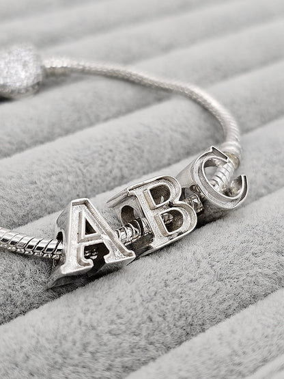 Vela Charm - 925 Silver Memorial Charm w/ Inclusions