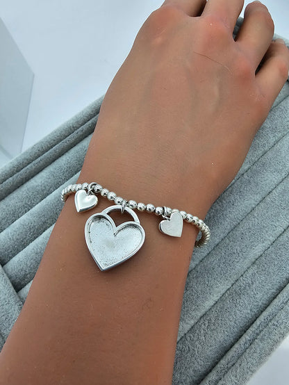 Asteria Bracelet - 925 Silver Memorial Bracelet w/ Inclusions