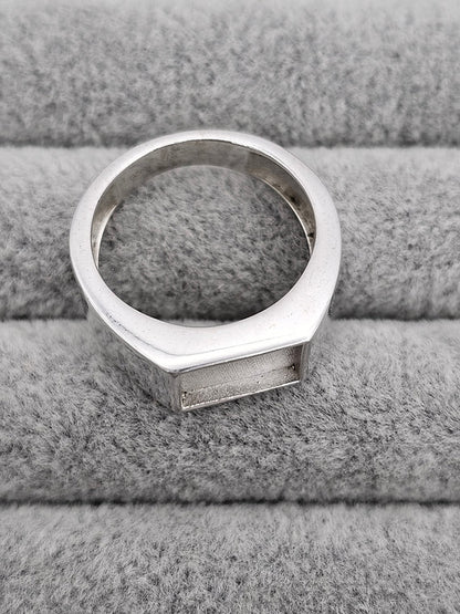 Draco Mens Memorial Ring with ashes, hair or fur