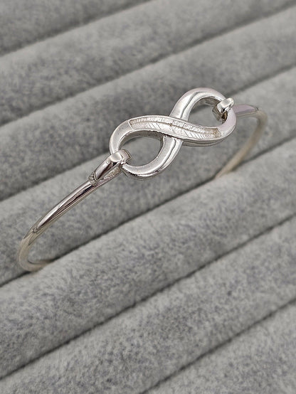 Asteria Bangle - 925 Silver Memorial Bangle w/ Inclusions