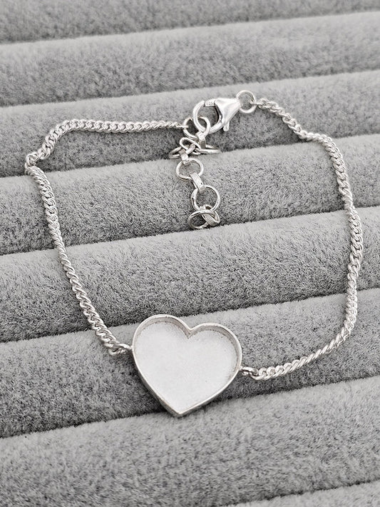 Caelum Bracelet - 925 Silver Memorial Bracelet w/ Inclusions