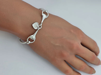 Arion Bangle - 925 Silver Memorial Bangle w/ Inclusions