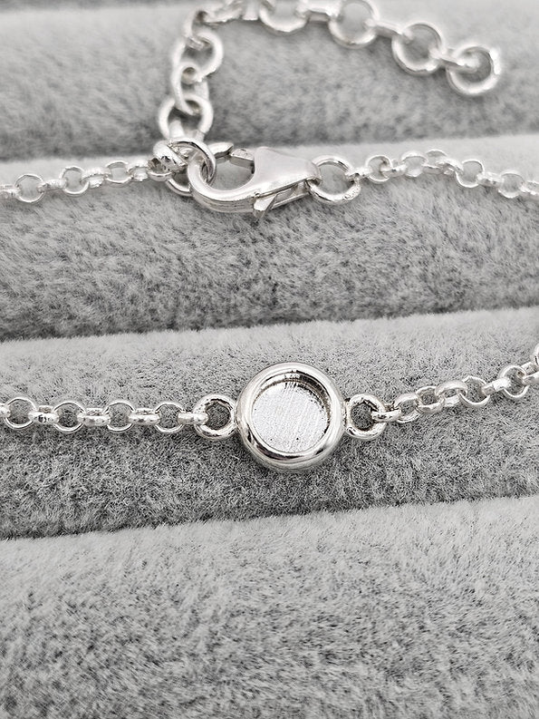 Aquila - 925 Silver Memorial Bracelet w/ Inclusions