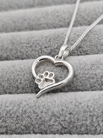 Eos Pendant - 925 Silver Memorial Necklace w/ Inclusions
