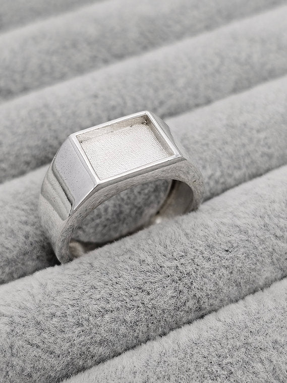 Draco Mens Memorial Ring with ashes, hair or fur