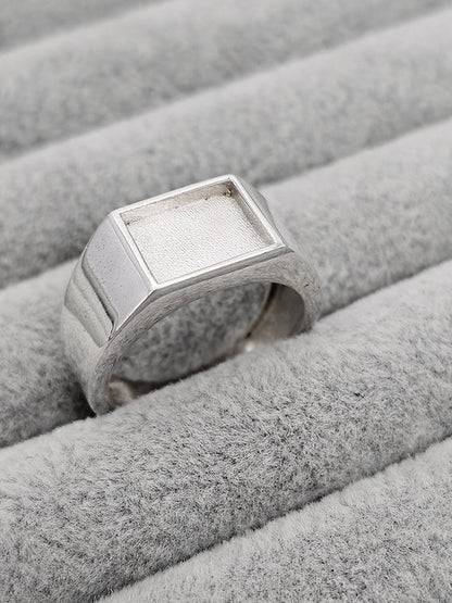 Draco Mens Memorial Ring with ashes, hair or fur