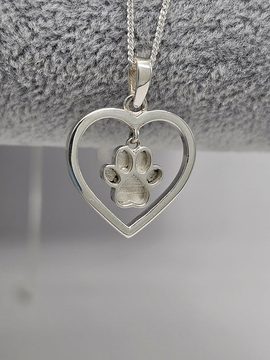 Noctis Pendant - 925 Silver Memorial Necklace w/ Inclusions