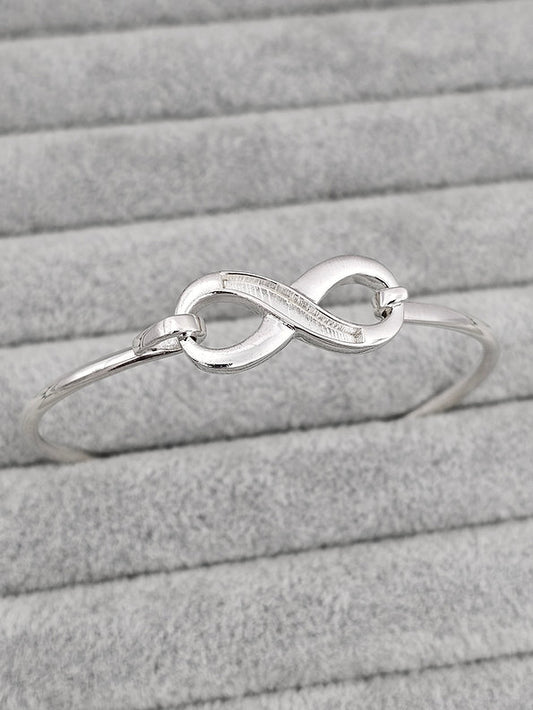 Asteria Bangle - 925 Silver Memorial Bangle w/ Inclusions