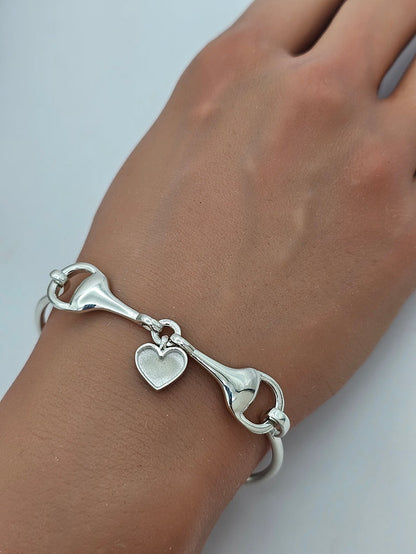 Arion Bangle - 925 Silver Memorial Bangle w/ Inclusions