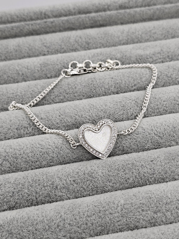 Astraea Bracelet - 925 Silver Memorial Bracelet w/ Inclusions