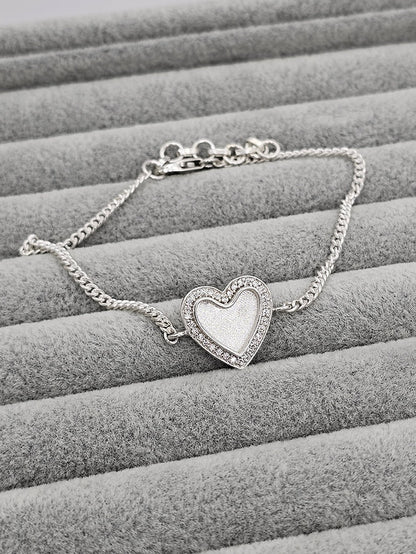 Astraea Bracelet - 925 Silver Memorial Bracelet w/ Inclusions