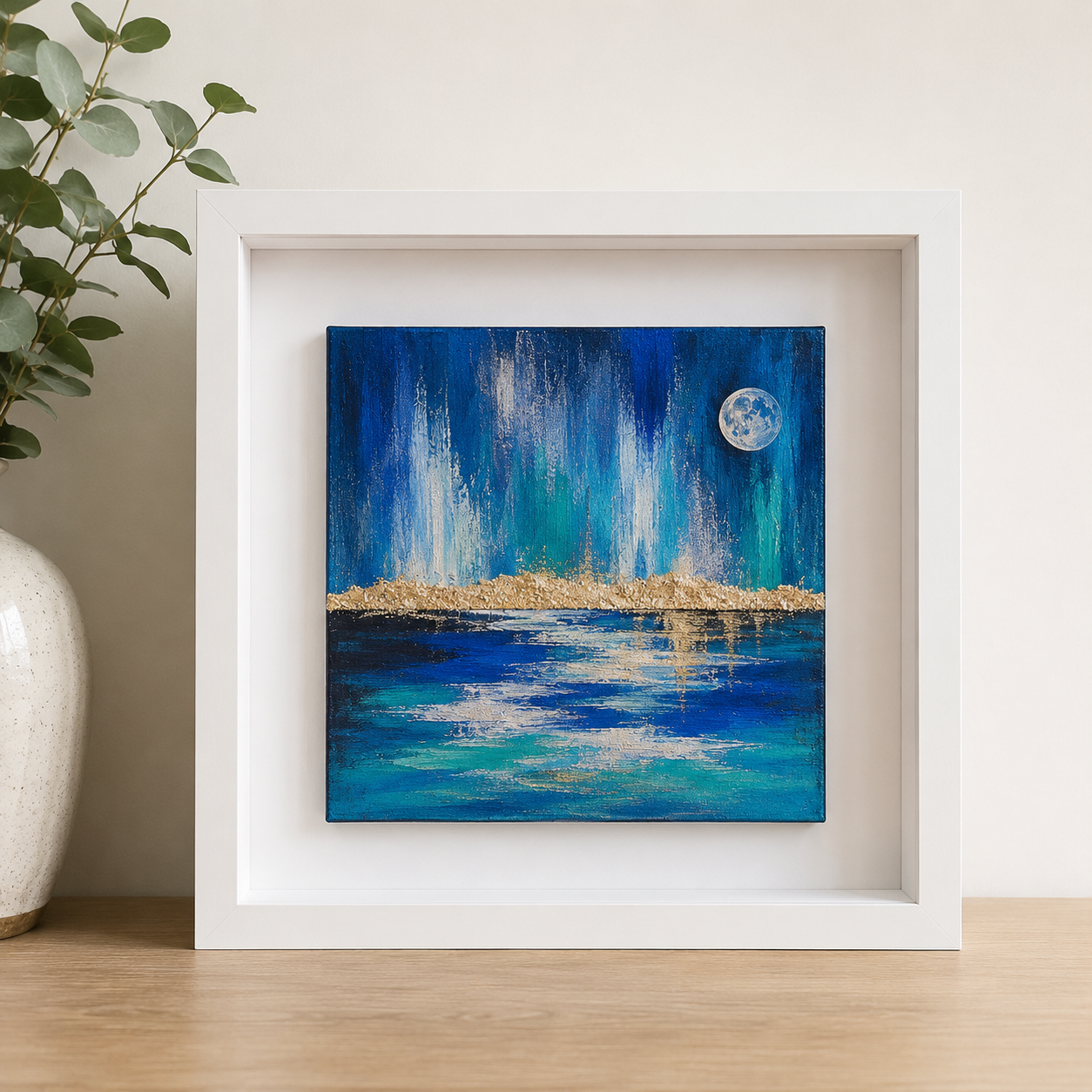 A Morning Moon Memorial Art