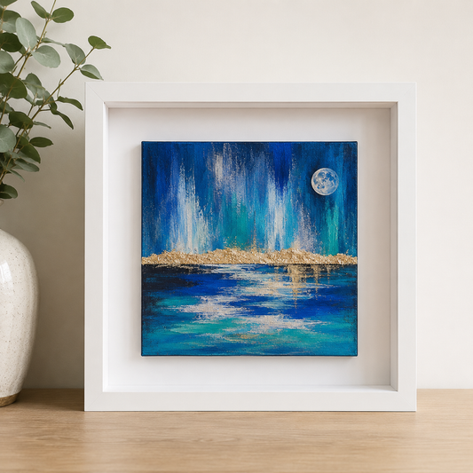A Morning Moon Memorial Art