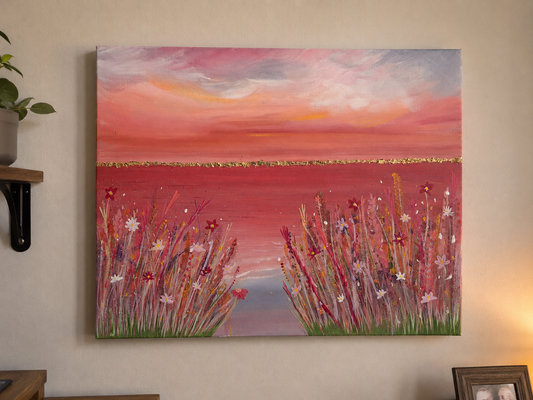Warm Dusk Memorial Art