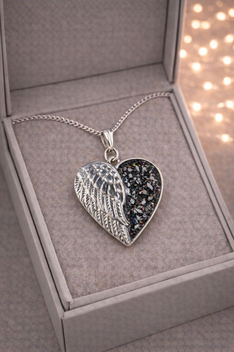Callista Pendant - 925 Silver Memorial Necklace w/ Inclusions