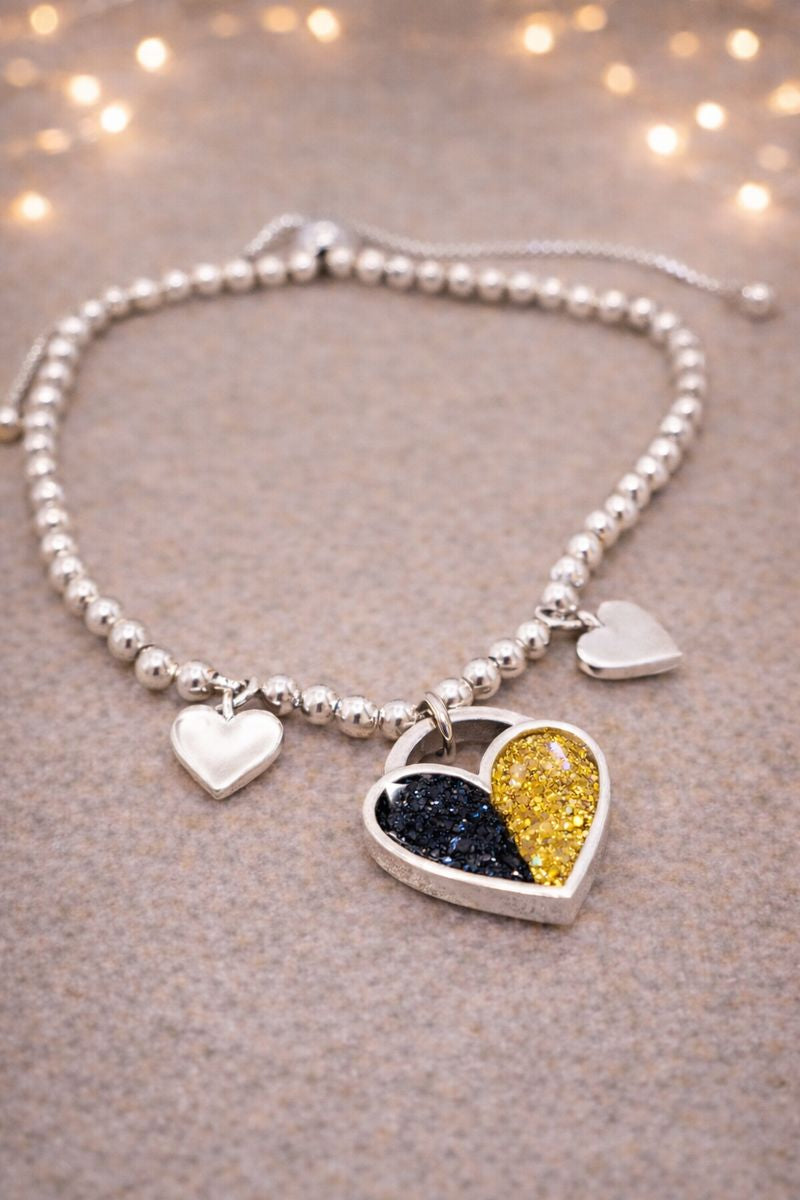 Asteria Bracelet - 925 Silver Memorial Bracelet w/ Inclusions