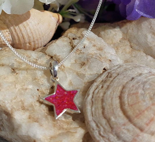 Star Pendant in 925 Sterling Silver image 0