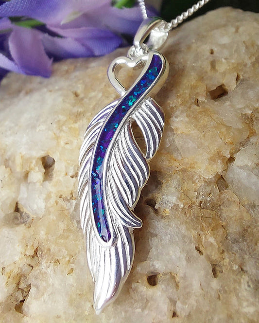 Solara Pendant - 925 Silver Memorial Necklace w/ Inclusions