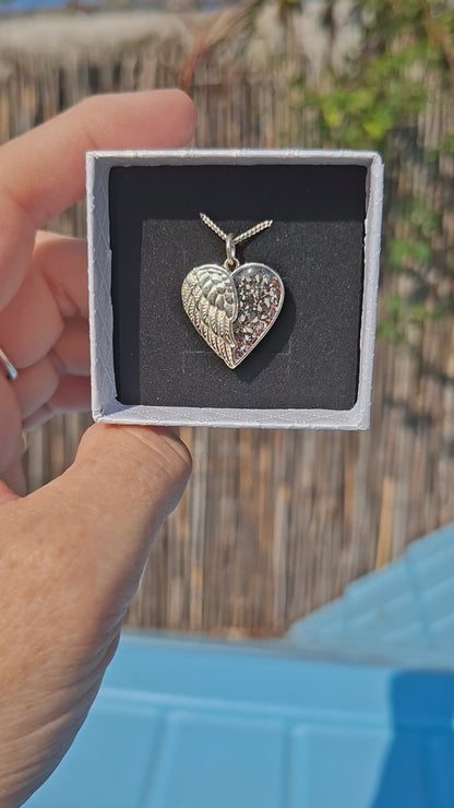 Callista Pendant - 925 Silver Memorial Necklace w/ Inclusions