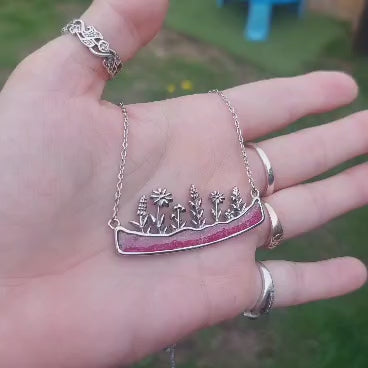 Wildflower Memorial Pendant