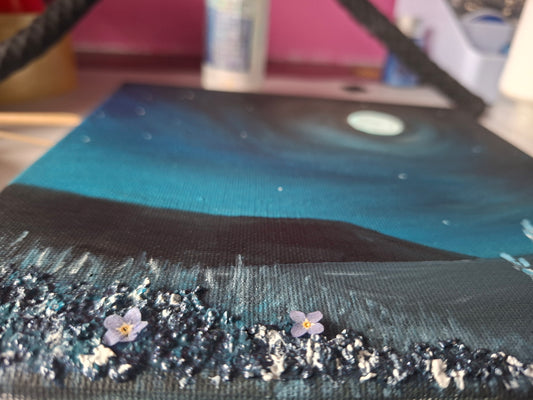 Starlit Sky and Ashes Art