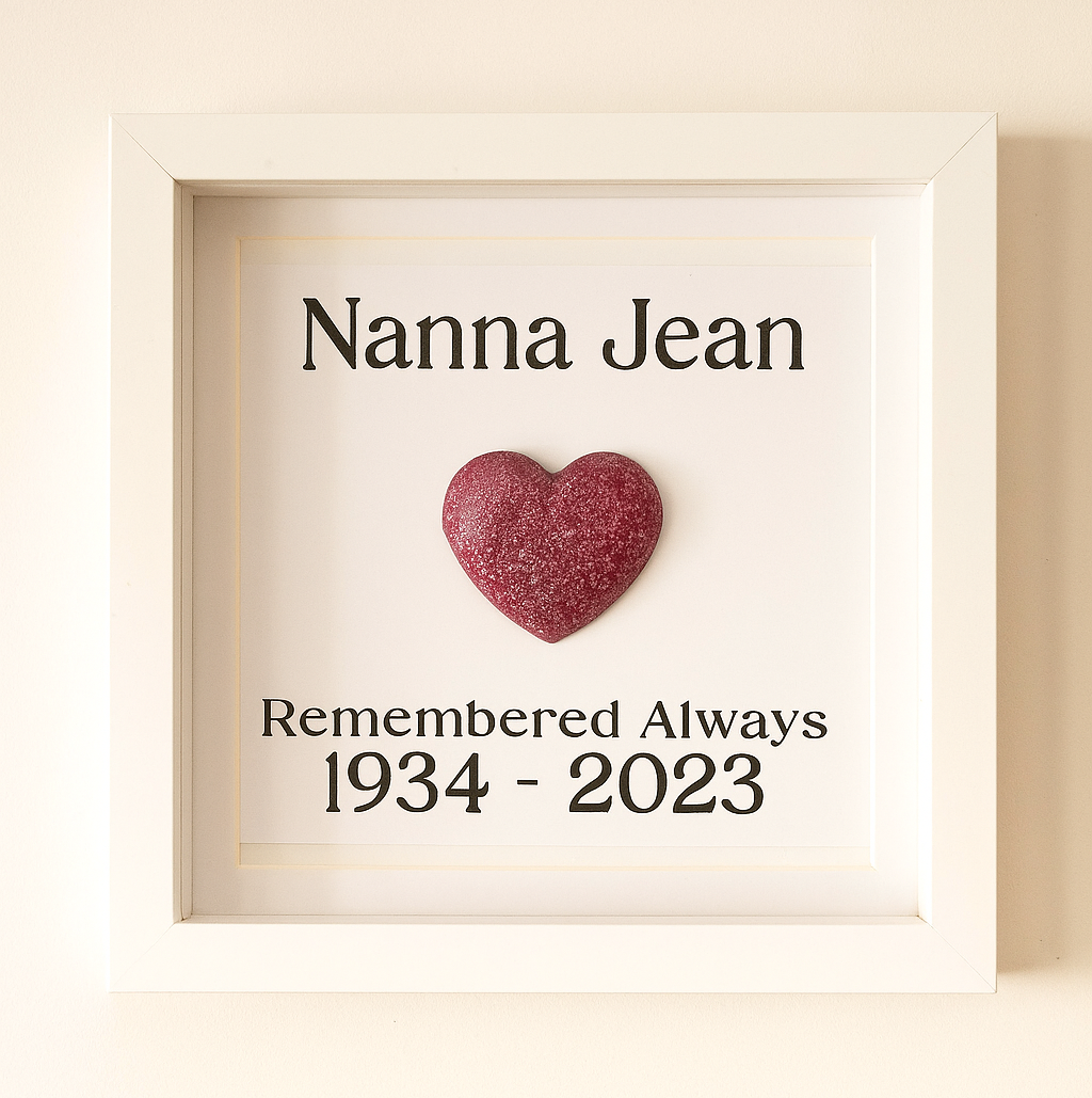 Cremation Ashes Framed Keepsake