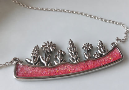 Wildflower Memorial Pendant