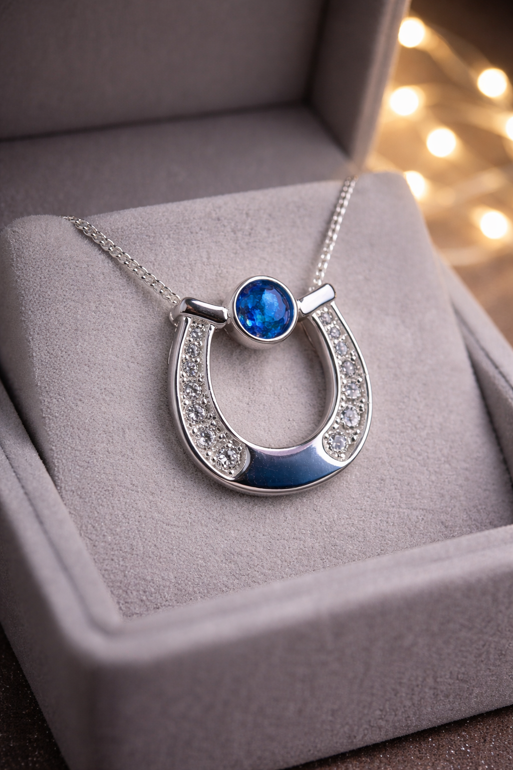 Calypsa Equine Memorial Pendant - Necklace with ashes or hair.