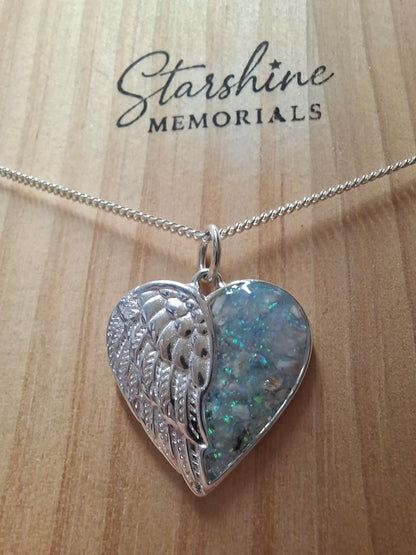 Callista Pendant - 925 Silver Memorial Necklace w/ Inclusions