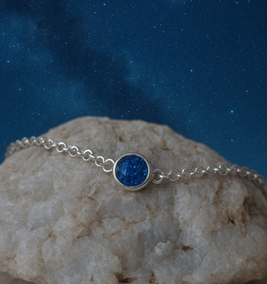 Aquila - 925 Silver Memorial Bracelet w/ Inclusions