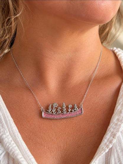 Wildflower Memorial Pendant