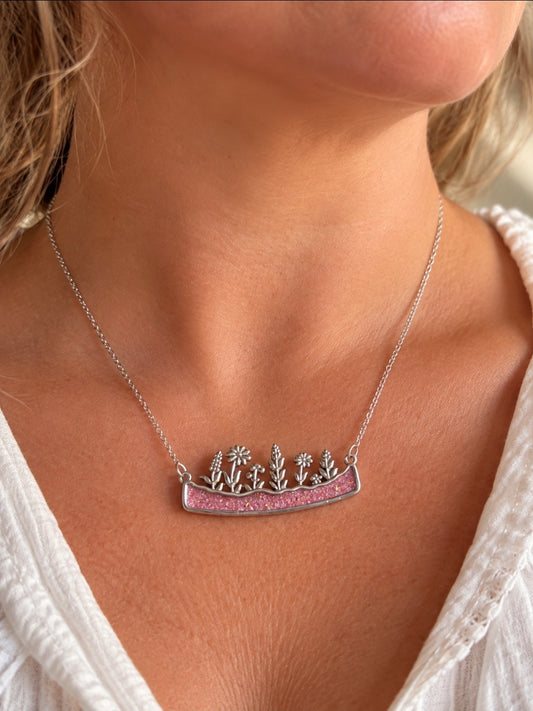 Wildflower Memorial Pendant